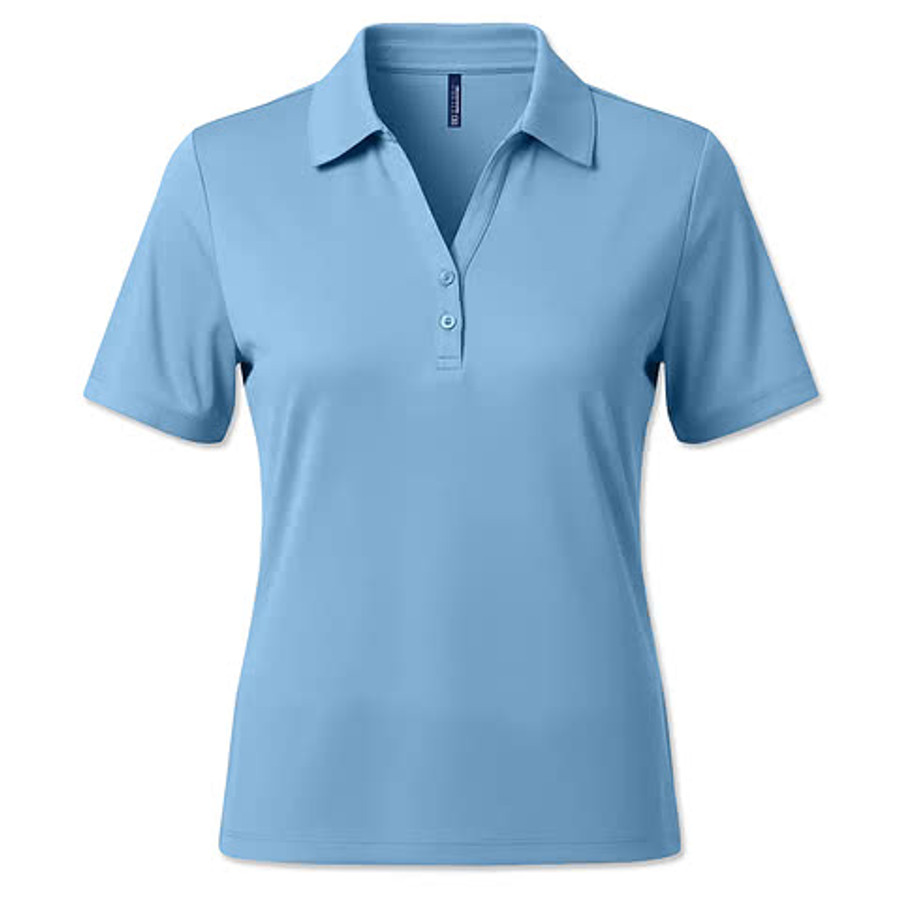 Blue Generation Women's Recycled UPF 35 Performance Polo