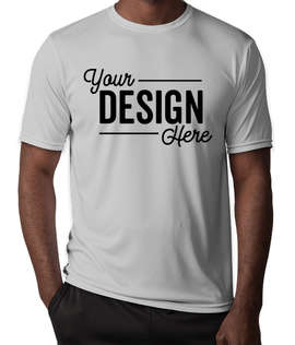 A4 Promotional Performance Shirt - Color: Silver