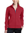 Sport-Tek Women's Sport-Wick Tech Fleece Full Zip Jacket