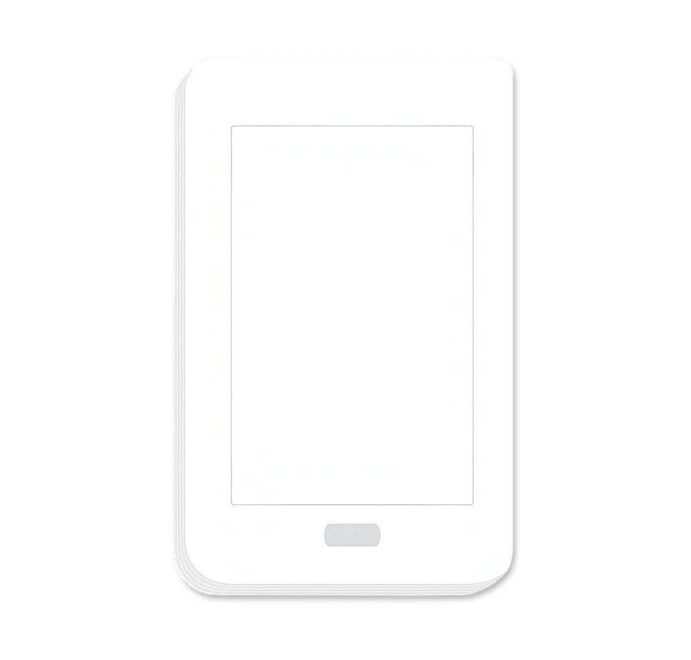 Full Color Cell Phone Sticky Note - 4" x 3" - 25 sheets/pad (Case of 500)-default