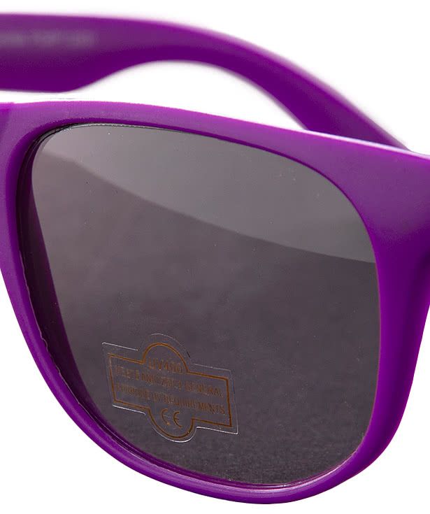 Single-Tone Matte Sunglasses