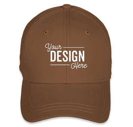 Dri Duck Brushed Twill Hat - Color: Brown