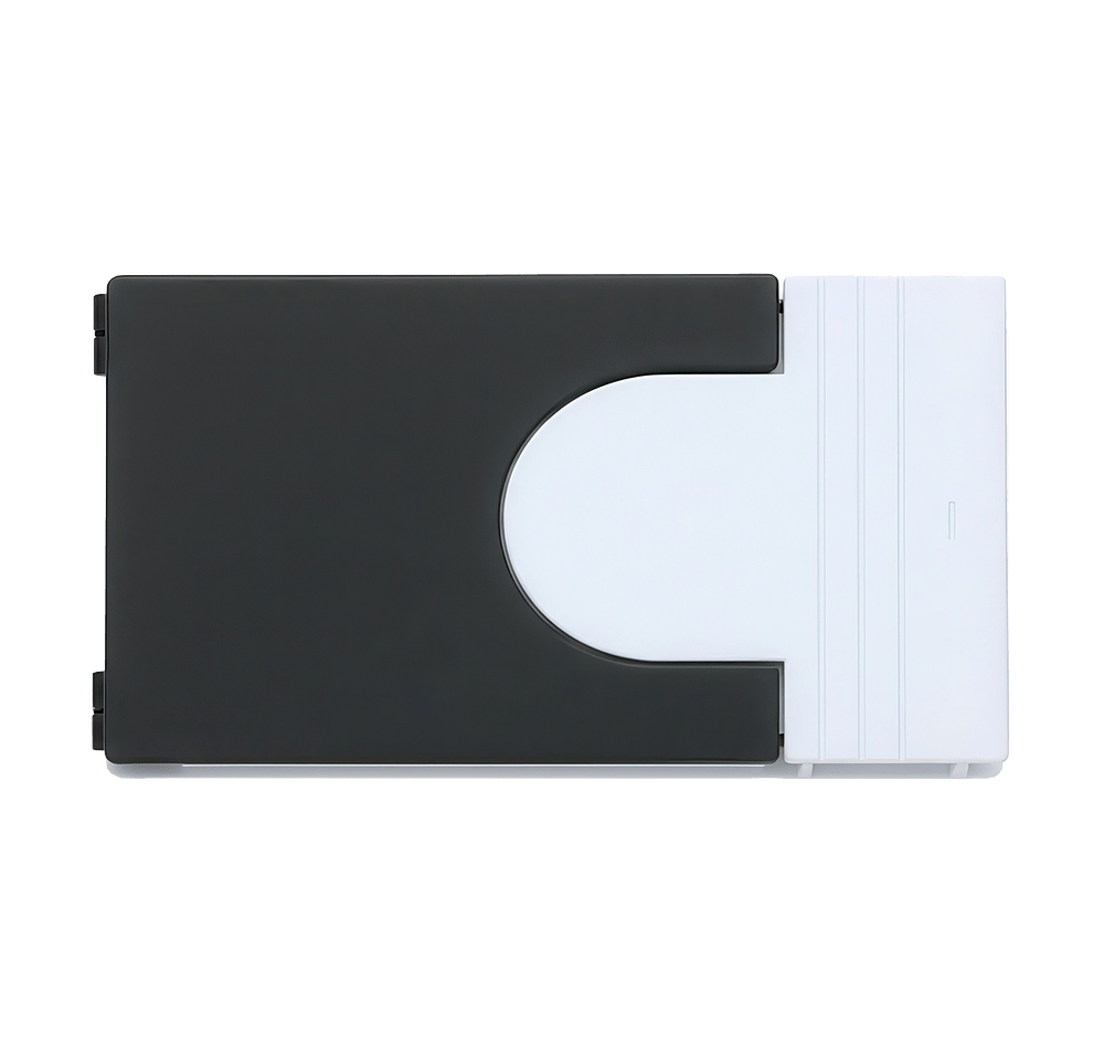 5" x 5" Microfiber Cloth with Phone Stand Case-default
