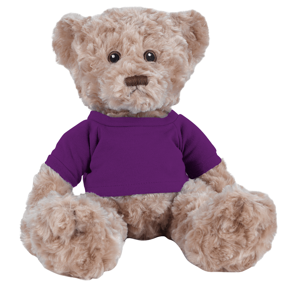 Full Color 10" Tan Dexter Bear Plush Animal-default