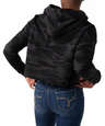 Independent Trading Women's Camo Cropped Hoodie