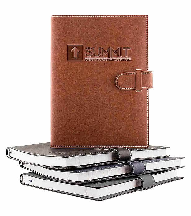 Castelli Debossed Tucson Jacket Grande Lined Soft Cover Notebook