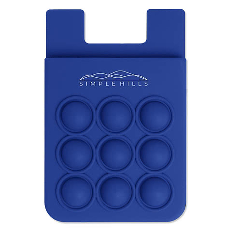 Push Pop Phone Wallet in Orange