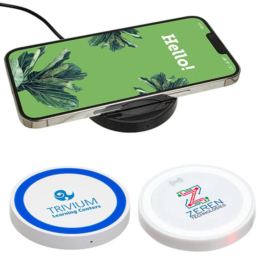 Power Disc 5W Wireless Charger in Black