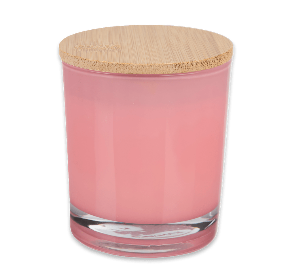 Scented Soy Candle with Bamboo Lid-default