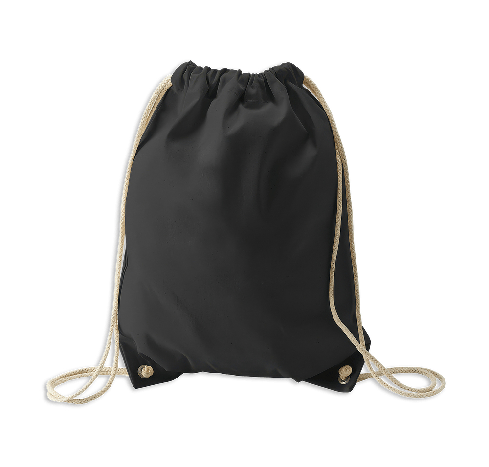 Full Color Natural Cotton Drawstring Bag-default