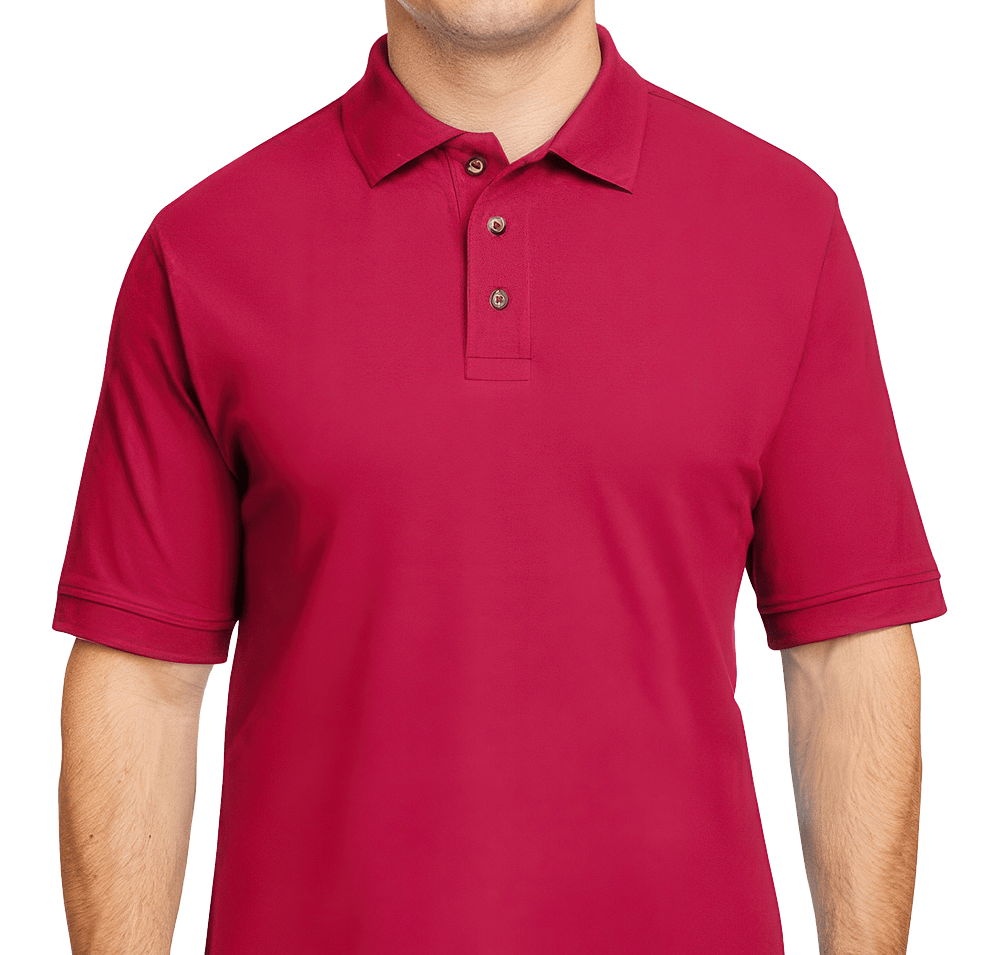 Harriton Cotton Pique Polo-default