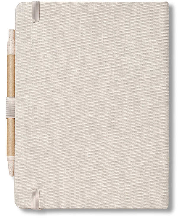 Econscious Hemp Hard Cover Notebook with Pen
