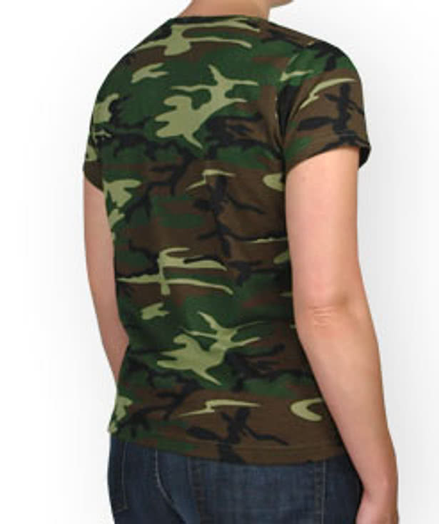 Code 5 Ladies Camo T-shirt