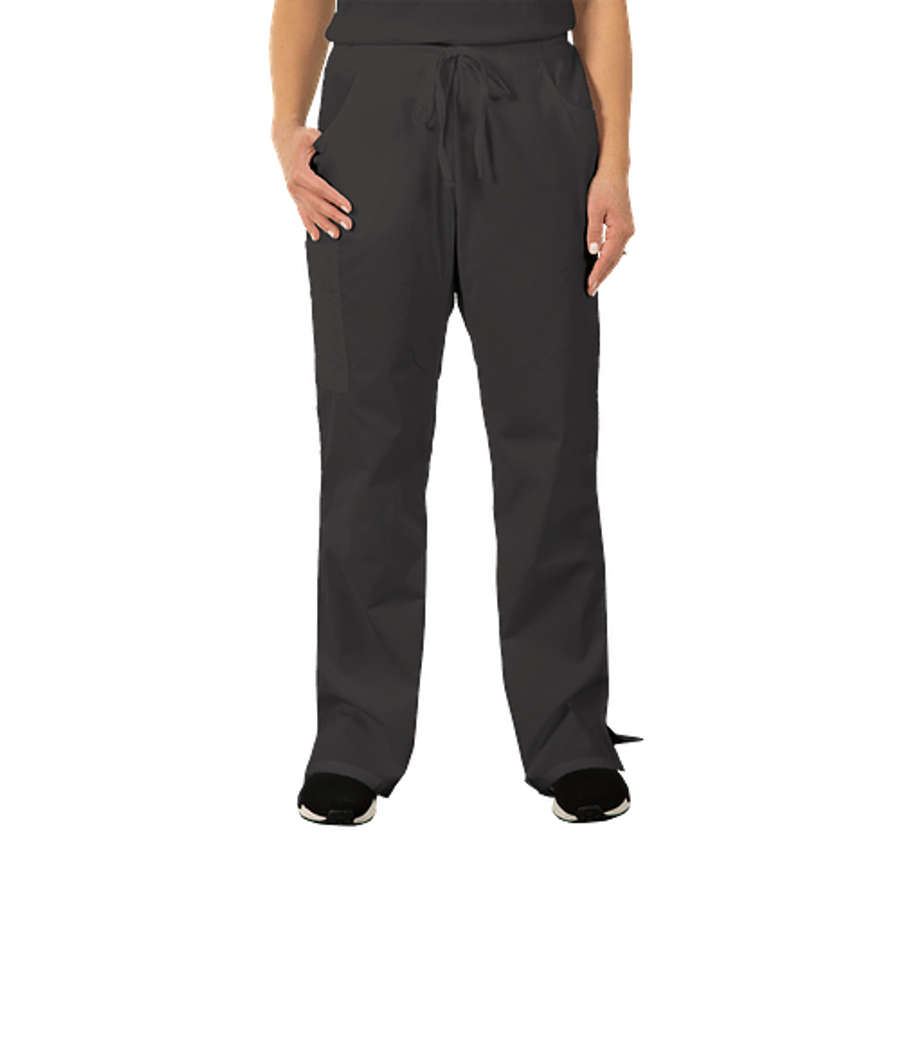 Dickies Women's Drawstring Scrub Pant in Pewter