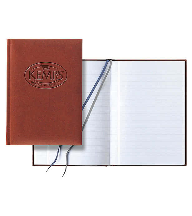 Castelli Debossed Tucson Grande Lined Hard Cover Notebook