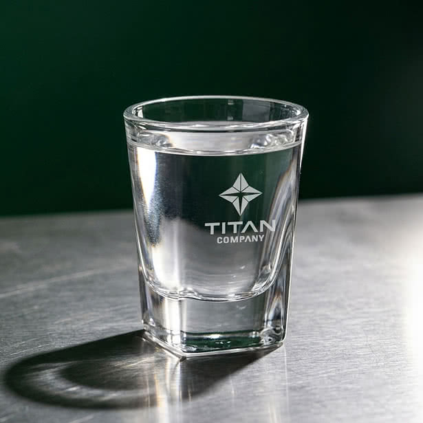Laser Etched 1.75 oz. Renton Shot Glass