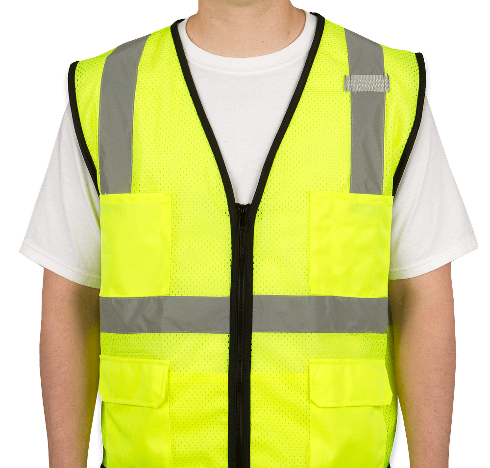 Kishigo Class 2 Pocket Mesh Safety Vest-default
