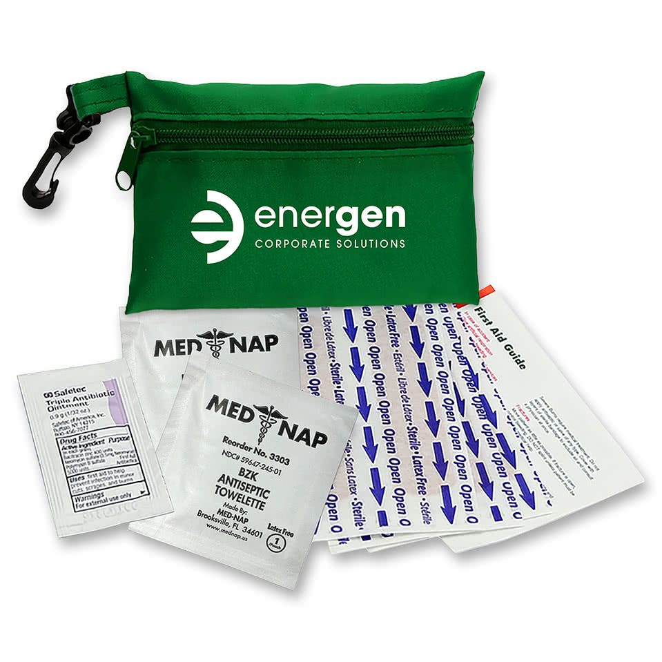Zip Pouch 10-Piece First Aid Kit