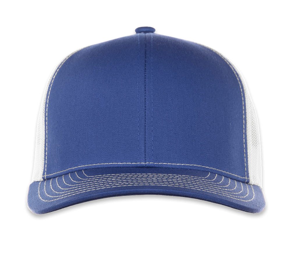 Pacific Headwear Contrast Stitch Snapback Trucker Hat-default