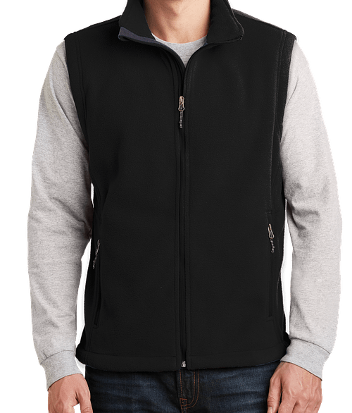 Port Authority Value Fleece Vest - Embroidered in Black