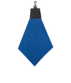 Triangle Fold Golf Towel - Color: Royal Blue