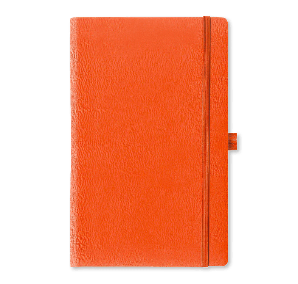 Castelli Debossed Tucson Medio Lined Hard Cover Notebook-default