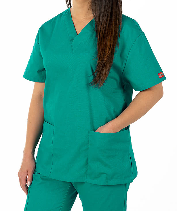 Dickies Women's V-Neck Scrub Top