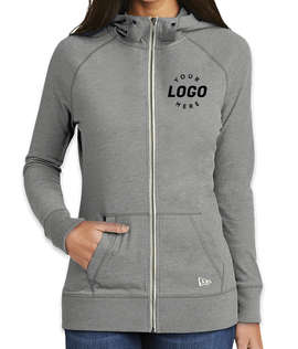 New Era Women's Sueded Lightweight Zip Hoodie