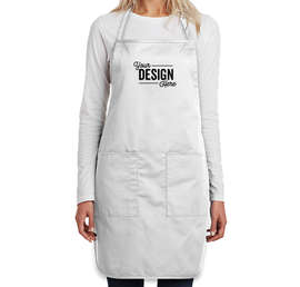 Port Authority Value Full Length Apron - Color: White