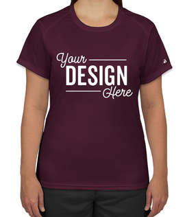 Badger B-Dry Women's Performance Shirt - Color: Maroon