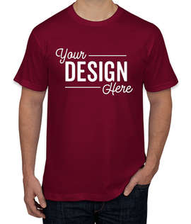 Canada - American Apparel Jersey T-shirt - Color: Cranberry