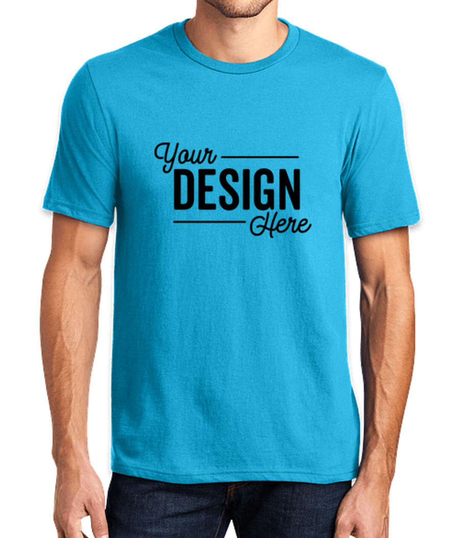 District V.I.T. T-shirt in Light Turquoise