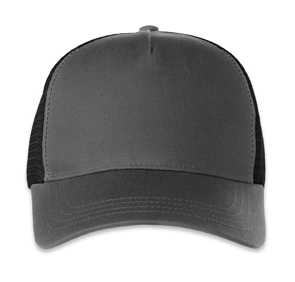 Econscious Recycled Five Panel Snapback Trucker Hat - Embroidered-default