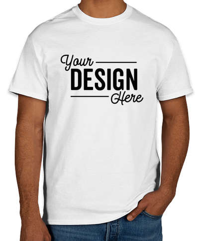 Custom Gildan 100% Cotton T-shirt - Design Short Sleeve T-shirts Online ...