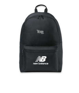 New Balance Logo Round Computer Backpack - Color: Black