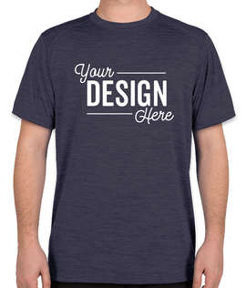 Augusta Tonal Heather Performance Shirt - Color: Navy