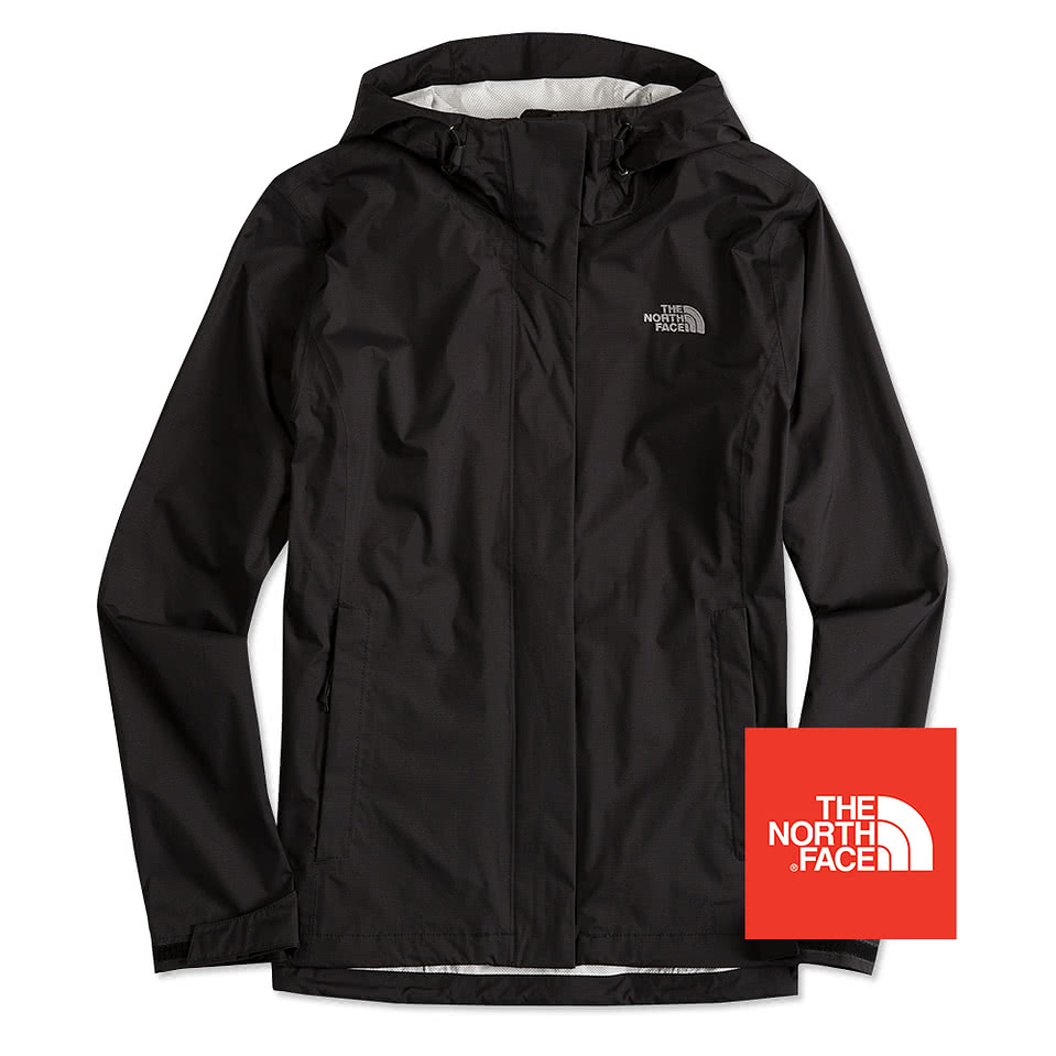 Custom The North Face Women's Waterproof Windbreaker Jacket
