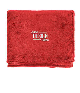Kanata Soft Touch Velura Blanket - Color: Red