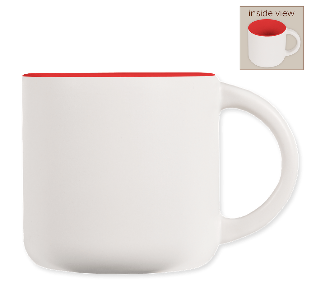 14 oz. Ceramic Two-Tone White Minolo Mug-default