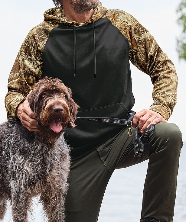 Russell Outdoors Realtree® Colorblock Performance Pullover Hoodie
