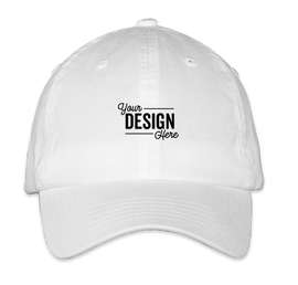 Valucap Youth Bio-Washed Hat - Color: White