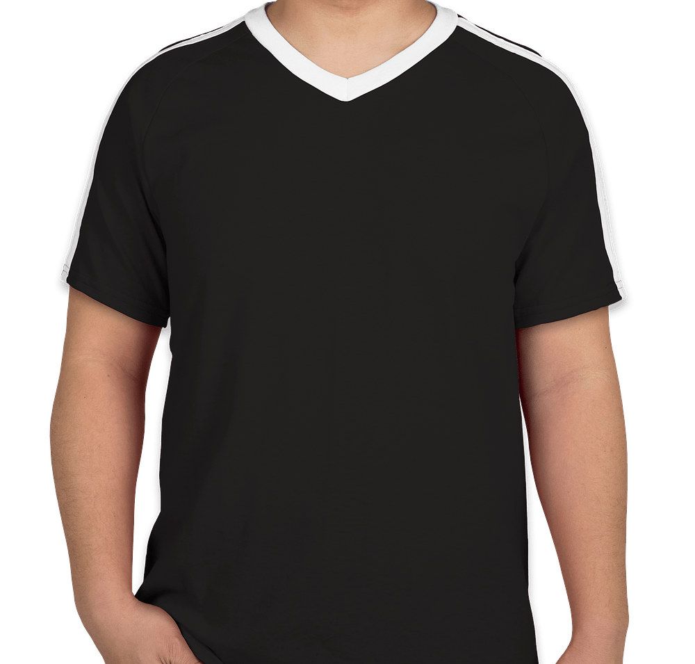 Augusta Shoulder Stripe Jersey T-shirt-default
