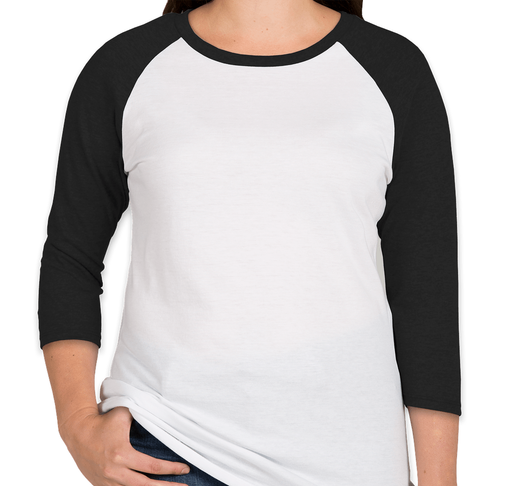 District Women's Tri-Blend Raglan T-shirt-default