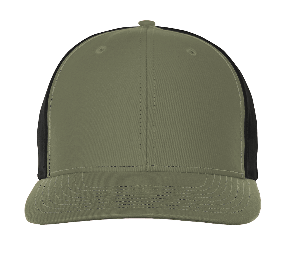 Richardson Twill Back Snapback Trucker Hat-default