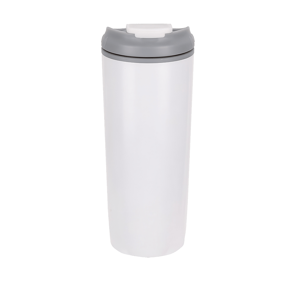 Full Color 17 oz. Olympia Stainless Steel Tumbler with Flip Top Lid-default