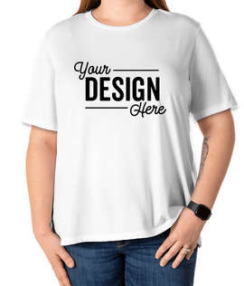 Bella + Canvas Women's Tri-Blend T-shirt - Color: Solid White Tri-Blend