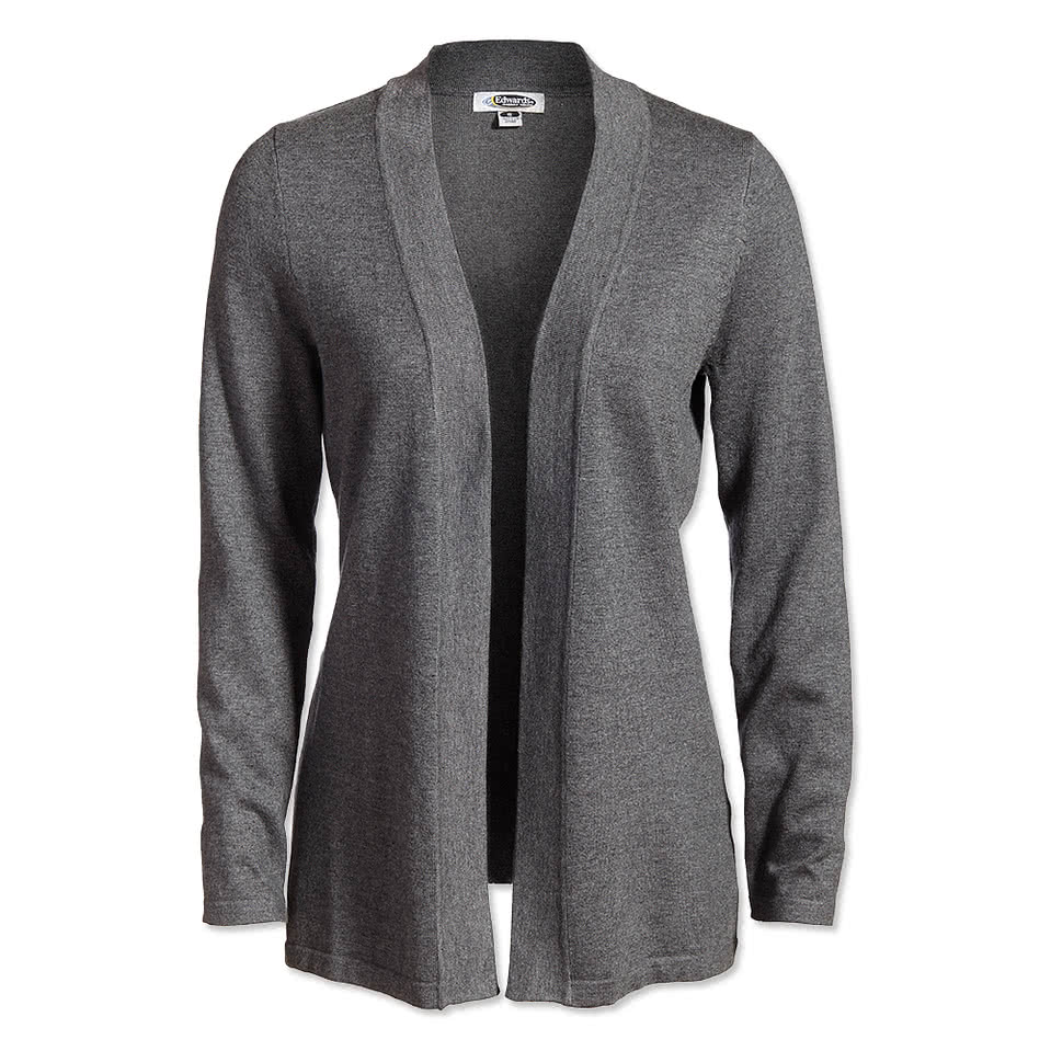 Edwards Women's Shirttail Open Cardigan