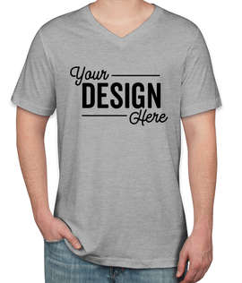 Bella + Canvas Jersey V-Neck T-shirt