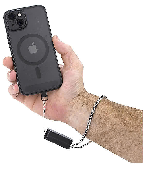 65W Wrist Strap Power Delivery Recycled Charging Cable