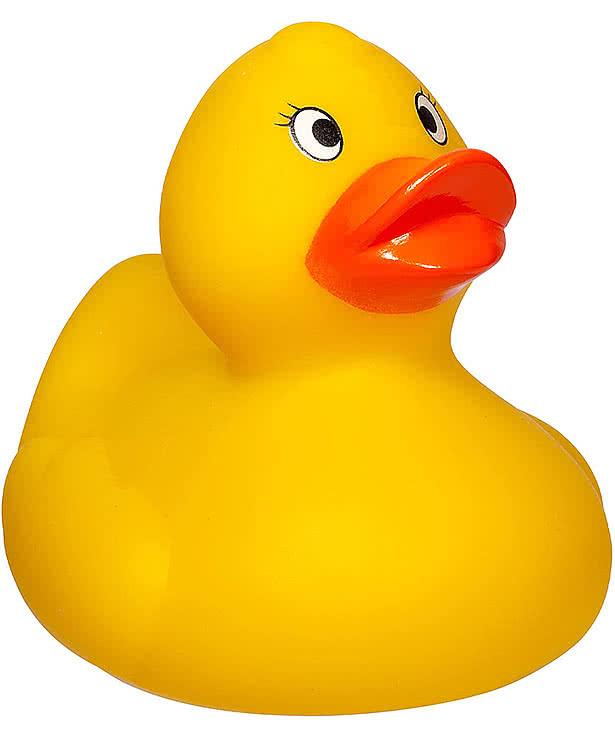 Weighted Racing Rubber Duck